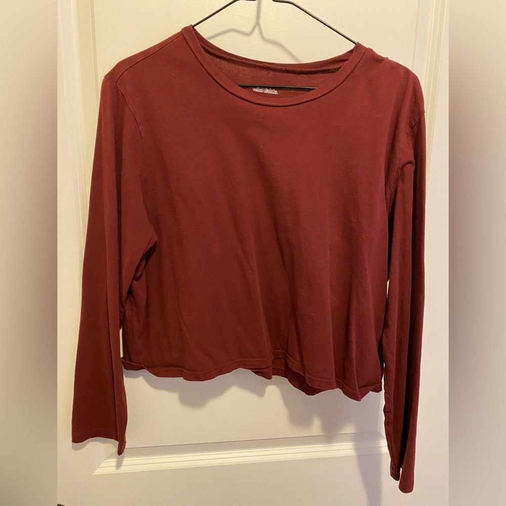 Long Sleeve Crop Top